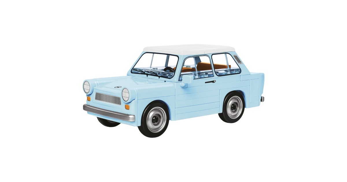 COBIYoungtimer Collection - Trabant 601 Deluxe Constructiespeelgoed  (Schaal 1:35)