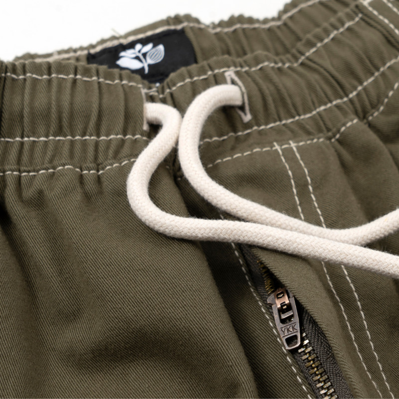 Coutures lâches pour pantalon - kaki