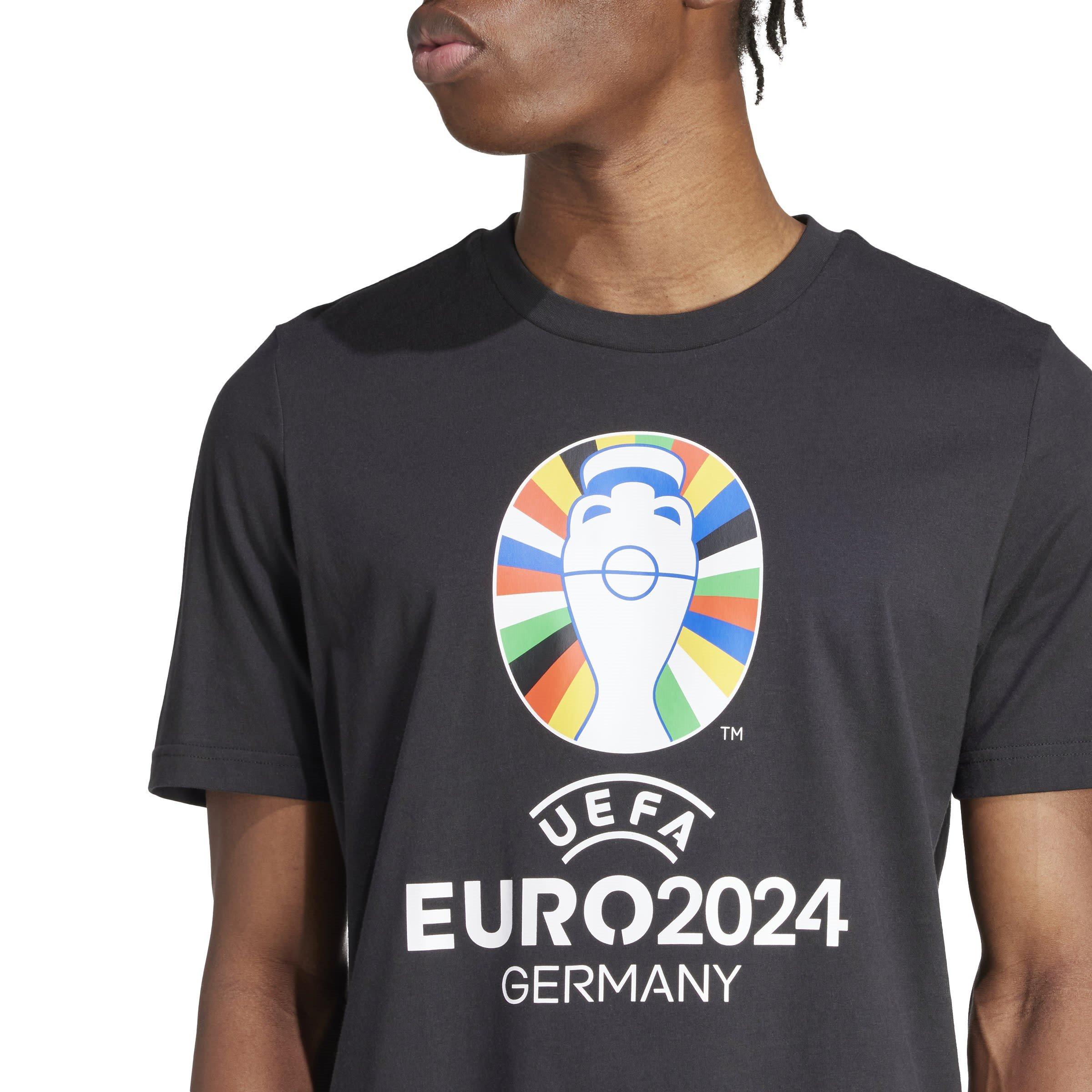 adidas Euro 24 Official Emblem T Shirt Mens