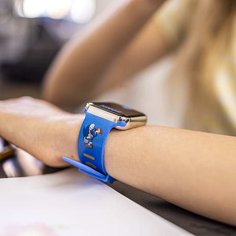 Sonic børne LED armbåndsur str. onesize - blå