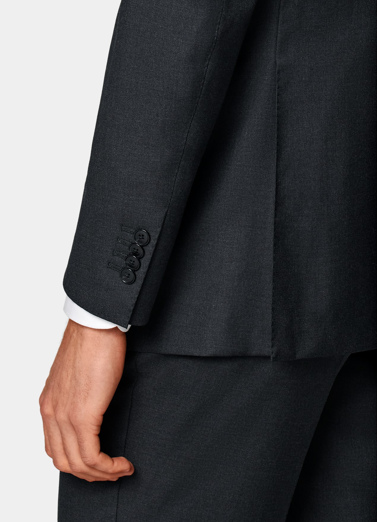 Costume Perennial Havana coupe Tailored gris foncé