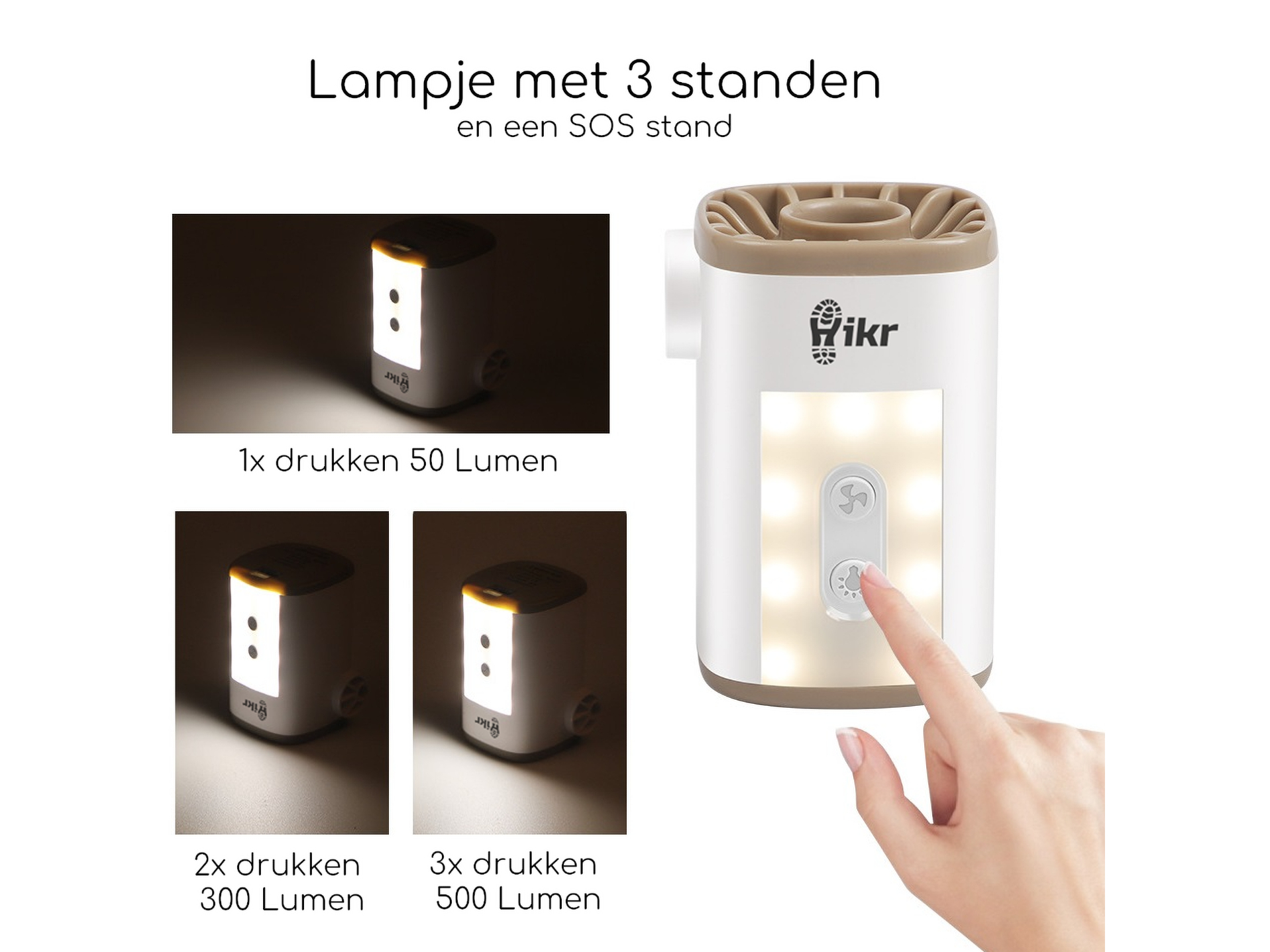 Hikr automatische opblaaspomp