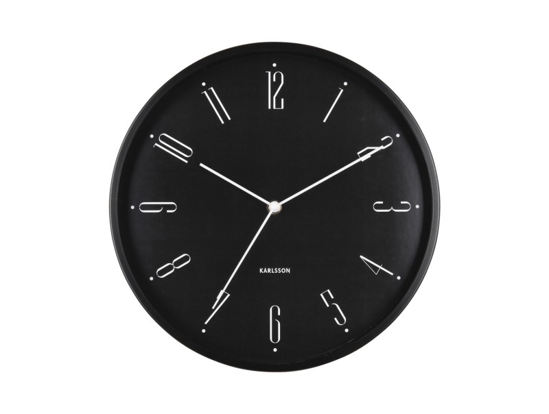 Wall Clock Regal Numbers KA5988RD Blush red