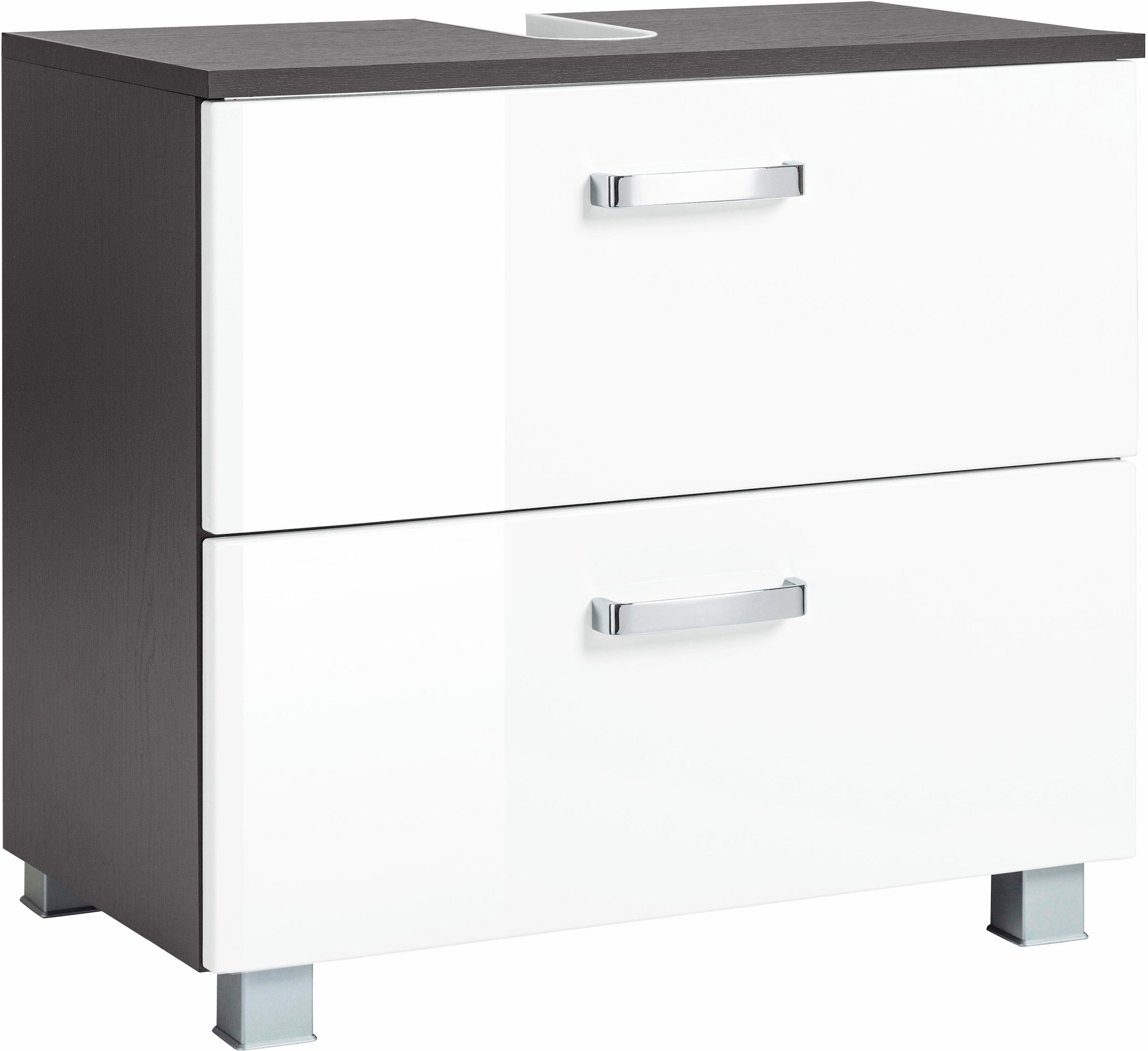 welltime Waschbeckenunterschrank »Ravenna« Breite 70 cm, Türen mit Anschlagdämpfern