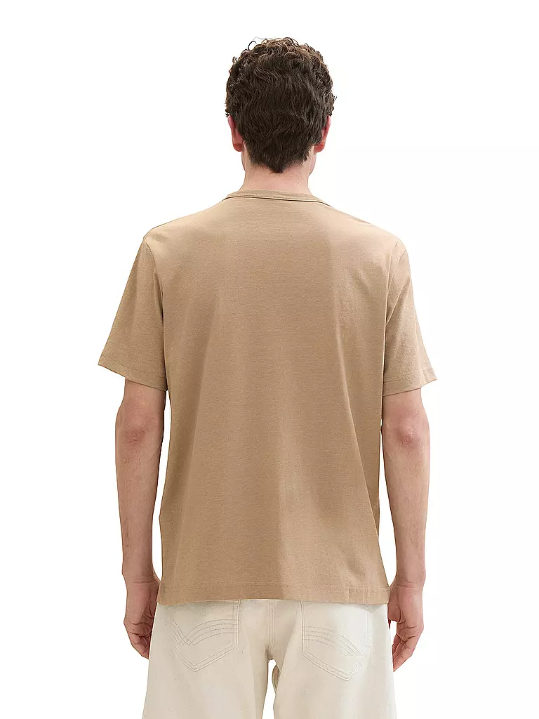 TOM TAILOR T-Shirt  camel