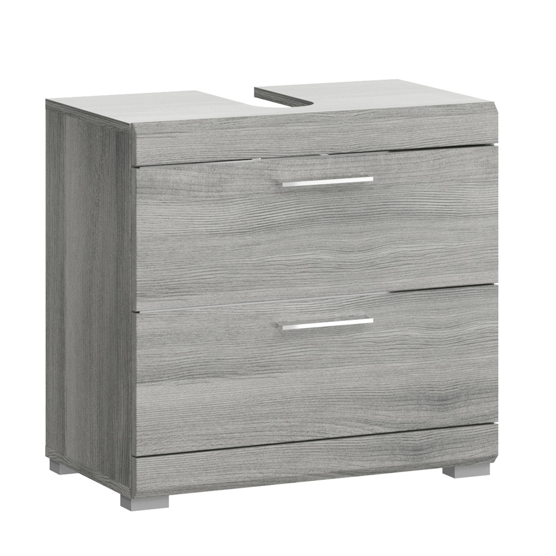 Waschbeckenunterschrank SOUL - Rauchsilber - 60 cm