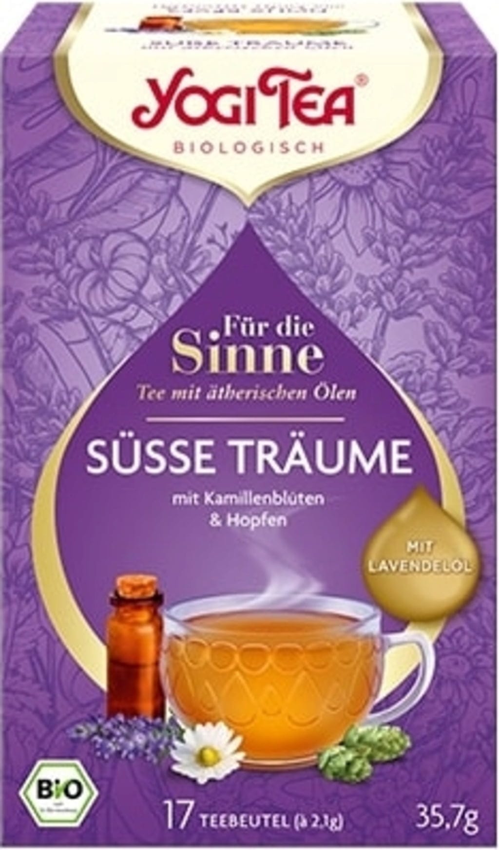 Yogi Tea  Für die Sinne - Süße Träume Bio, 42 g