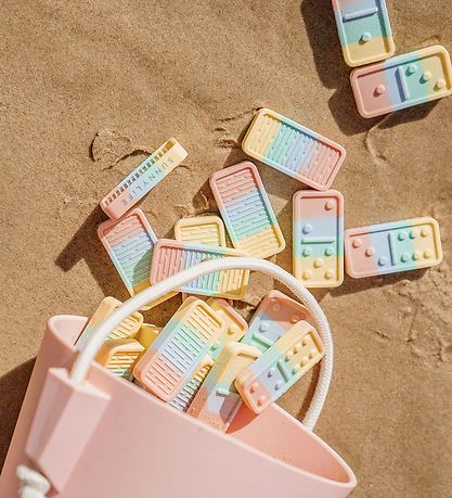 SunnyLife Domino - Silikon - 28 Teile - Silikon-Dominos
