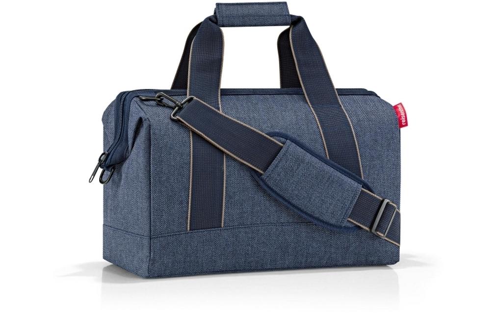 Umhängetasche Allrounder M Herringbone Dark BlueSchultertasche