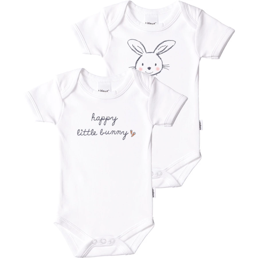 Liliput Kurzarmbody 2er-Pack weiß