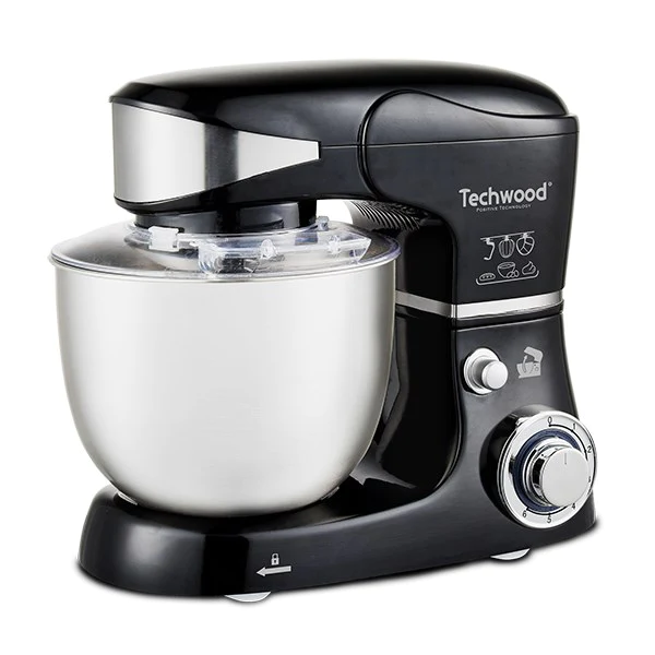 Robot pétrin noir 5 L 1000 W TRO-1056 Techwood