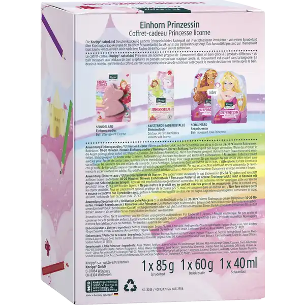 Einhorn Prinzessin Badespaß Trio