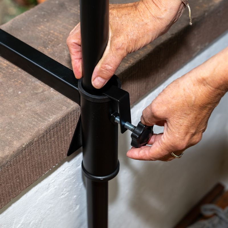 Fixation murale TIAKI pour barre télescopique