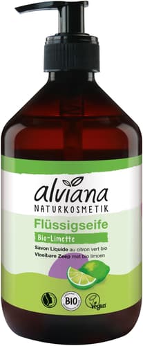 alviana Flüssigseife BIO-Limette