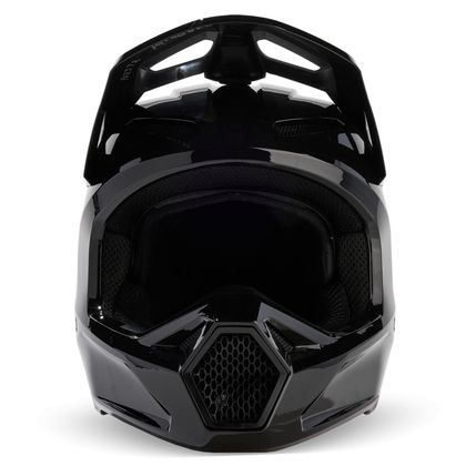 Casque cross Fox V1 - SOLID 2024 - Noir