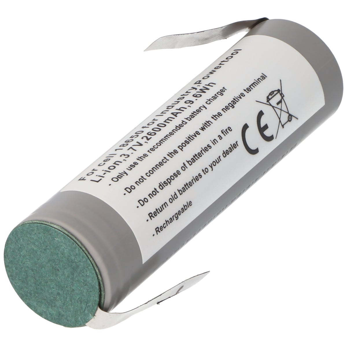Accu geschikt voor Bosch IXO accuschroevendraaier 3.6V Li-Ion accu 67x18.2mm