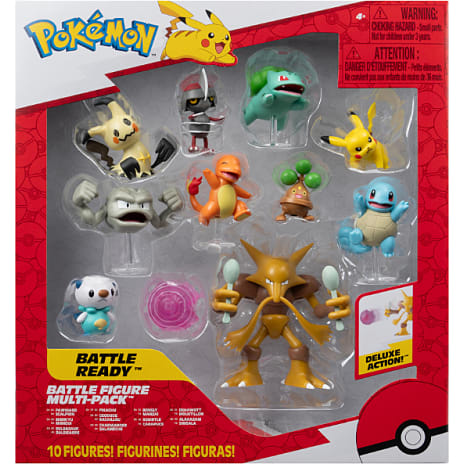 Pokémon battle figurer 10-pak