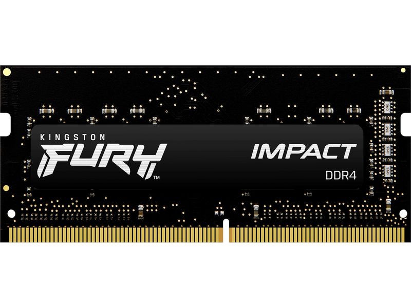 Kingston SO-DDR4-RAM FURY Impact 3200 MHz 2x 16 GB High-Performance Arbeitsspeicher mit Plug N Play Kompatibilität