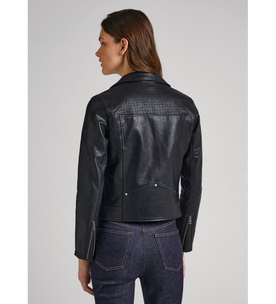 Jaqueta preta Pepe Jeans Masie