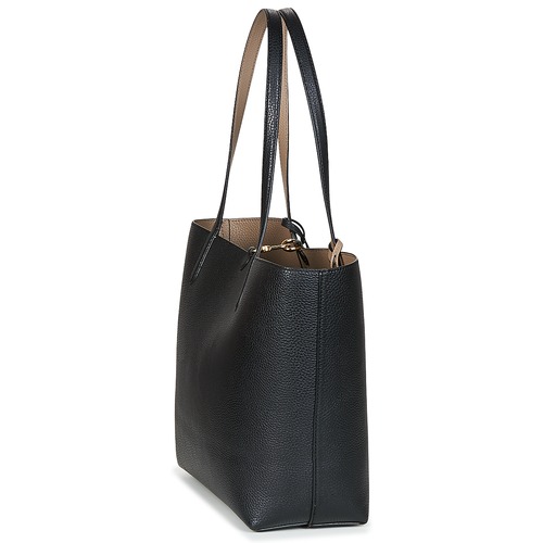 Lauren Ralph Lauren - MERRIMACK REVERSIBLE TOTE MEDIUM Negro / Topotea
