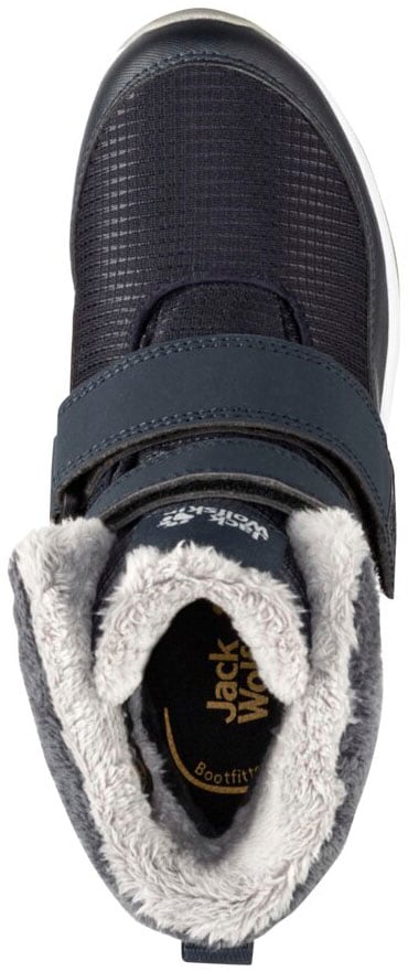 Jack Wolfskin Winterstiefel »POLAR WOLF TEXAPORE MID VC K«  Snowboots, Winterboots, Winterschuhe, wasserdicht und gefüttert