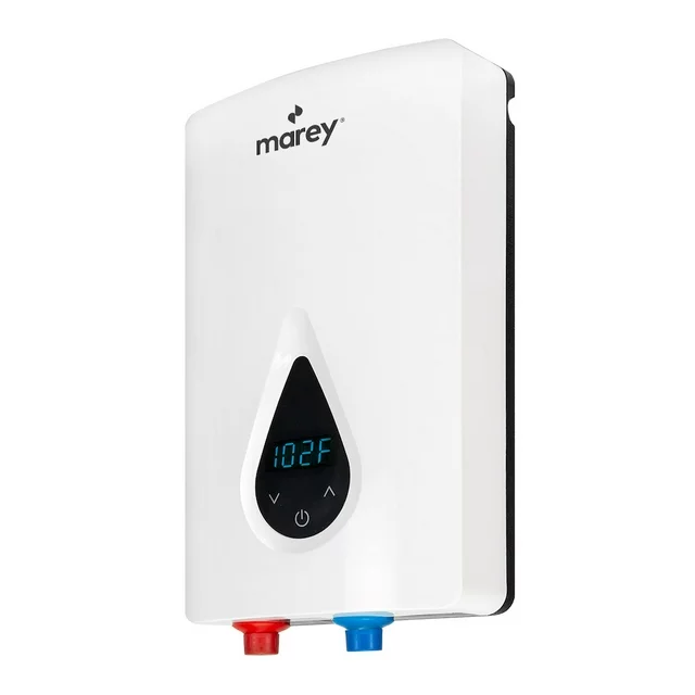 Aquecedor de água elétrico instantâneo Marey ECO150 de 220 volts com tecnologia SMART.