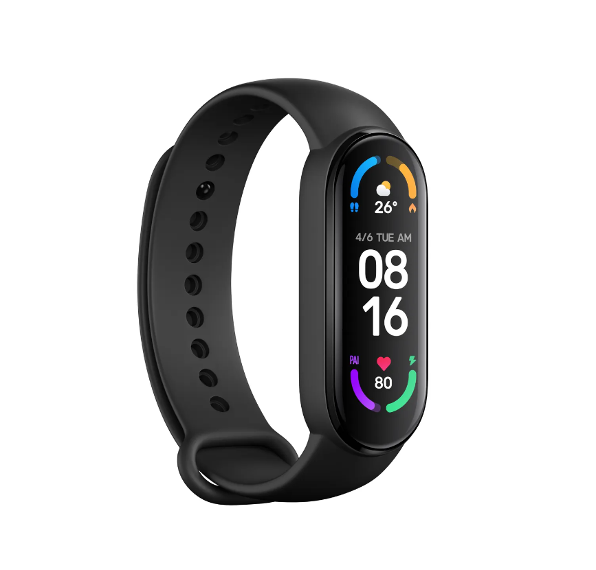 Mi Smart Band 6 Bluetooth Fitness Tracker Armband (5ATM) - Schwarz