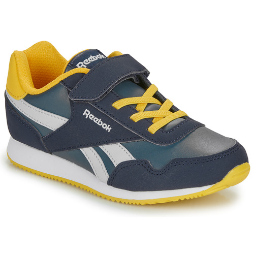 Reebok Classic - REEBOK ROYAL CL JOG 3.0 1V - Marine / Jaune