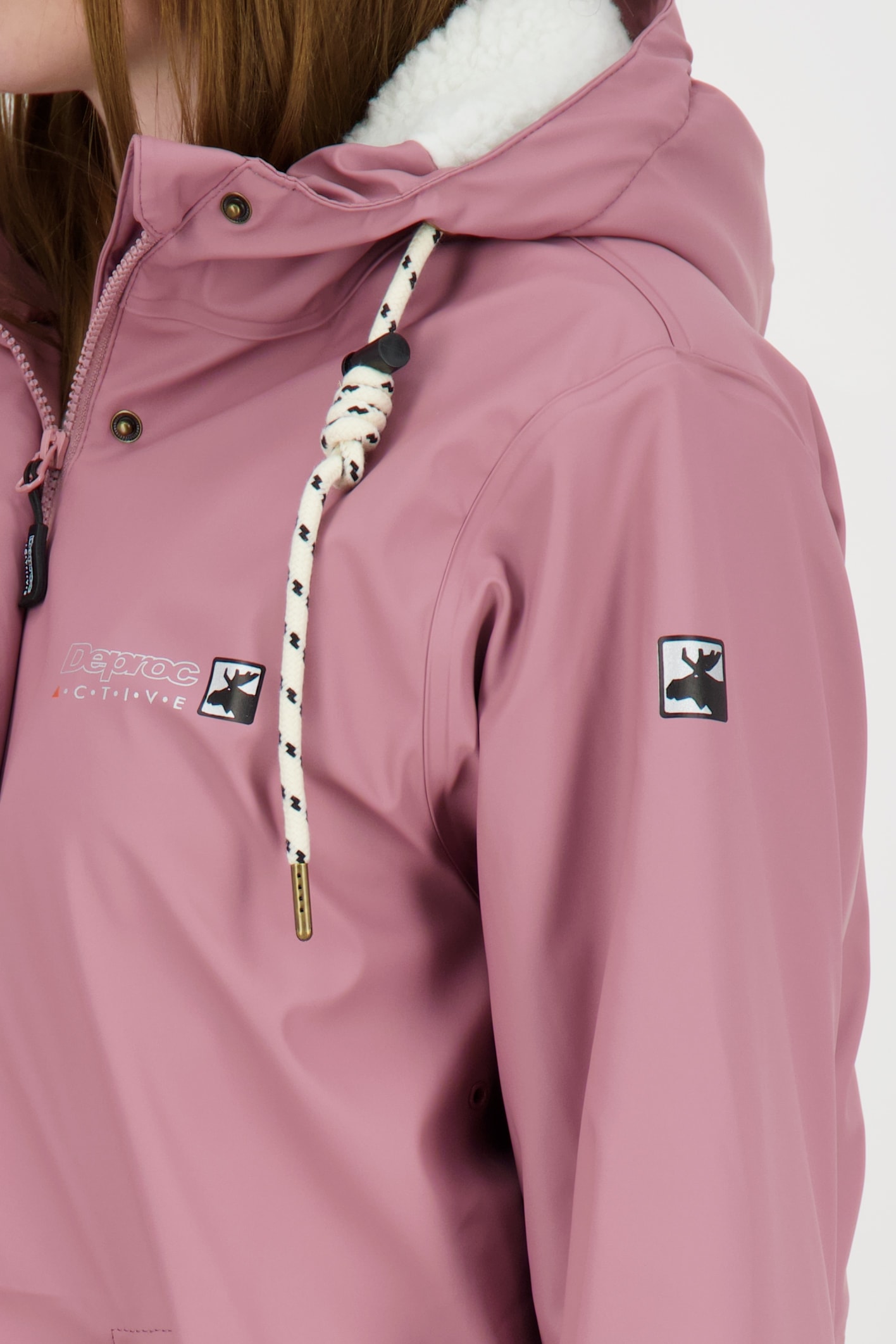 DEPROC Active Regenjacke »Friesennerz ELLESMERE WOMEN« auch in Grossen Grössen erhältlich