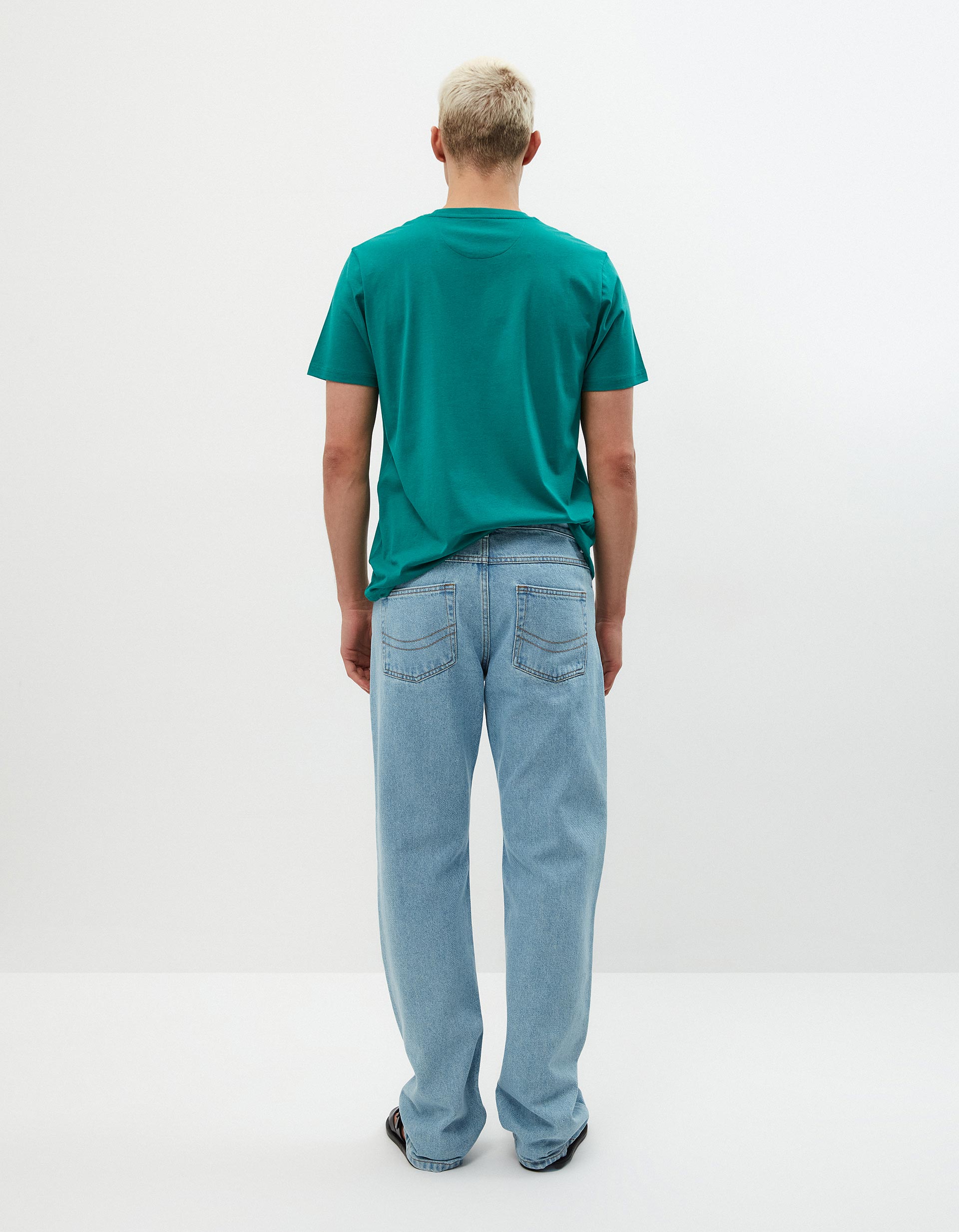 Jeans, Homem, Azul