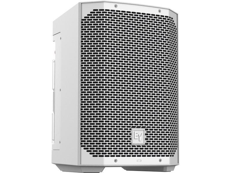 Electro-Voice Lautsprecher Everse 8 – Weiss Akkubetriebener PA-Lautsprecher mit Bluetooth-Konnektivität
