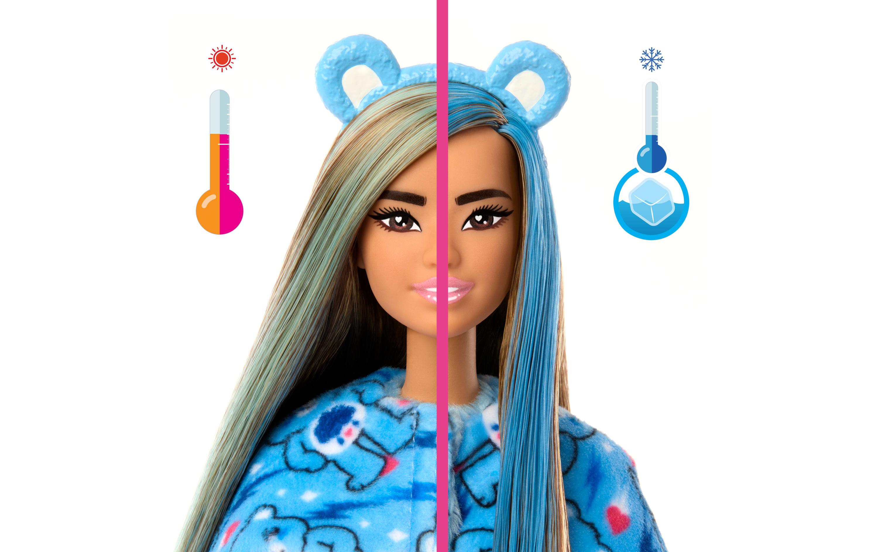 Puppe Cutie Reveal Care Bears 3 - BrummbärchiBarbie-Puppe aus der Cutie Reveal-Reihe