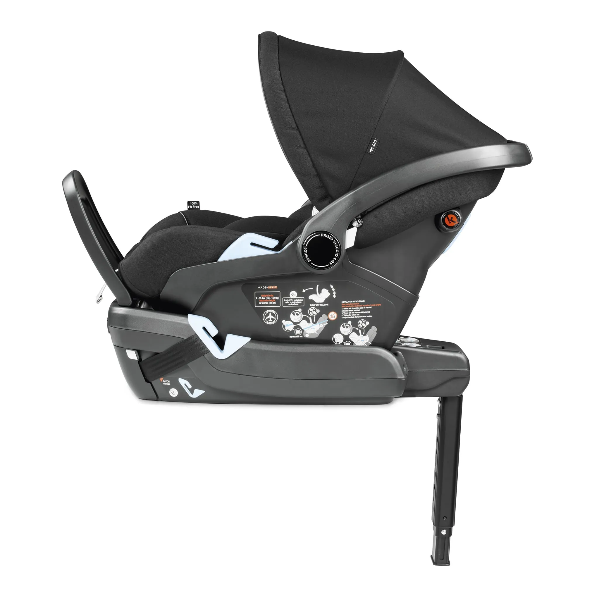Peg Perego Siège d'Auto Primo Viaggio Lounge 4-35lb - Noir