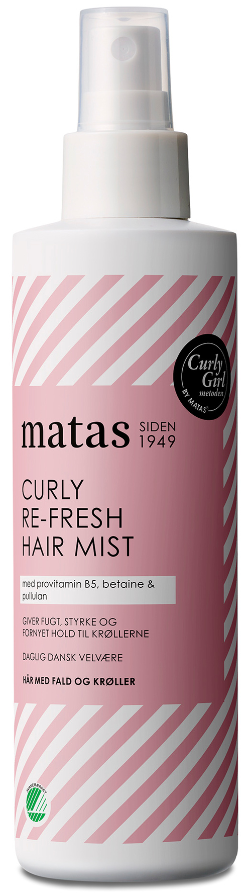 Matas Striber Curly Re-Fresh Hair Mist 200 ml