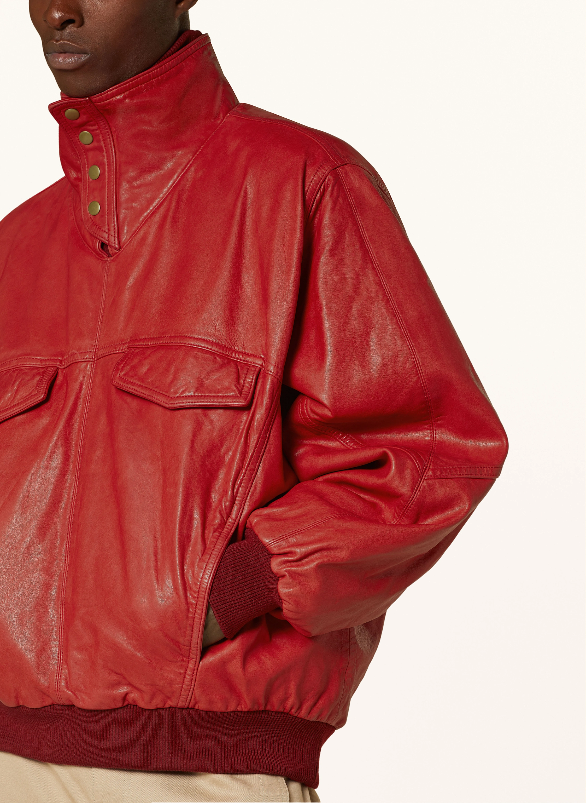 ISABEL MARANT Schlupfjacke CILIAN aus Leder