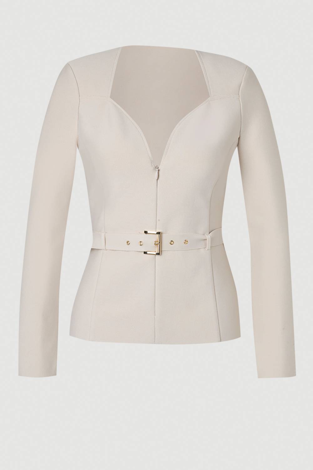 KarenMillen Haut Bandage Ceinturé Près du Corps