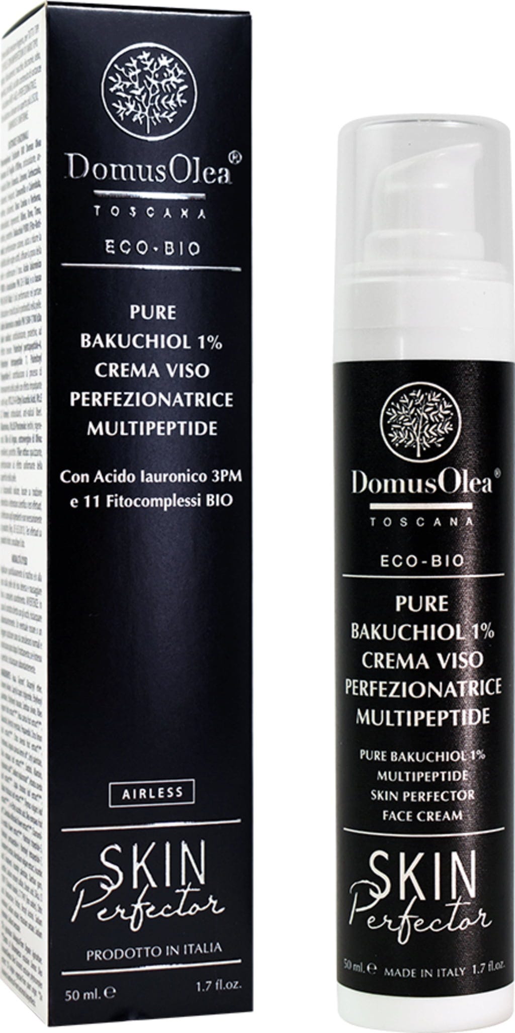 Domus Olea Toscana  Skin Perfector Gesichtscreme Bakuchiol 1% & Multipeptide, 50 ml