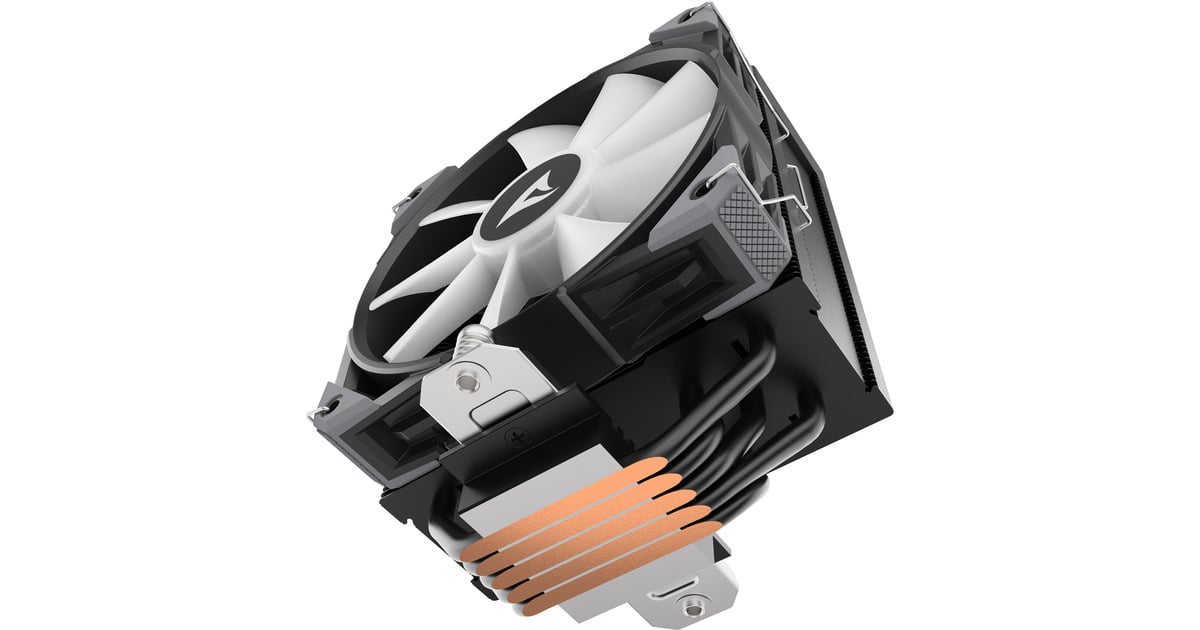 SharkoonA50 RGB CPU-koeler  (Zwart, 4-pins PWM fan-connector)