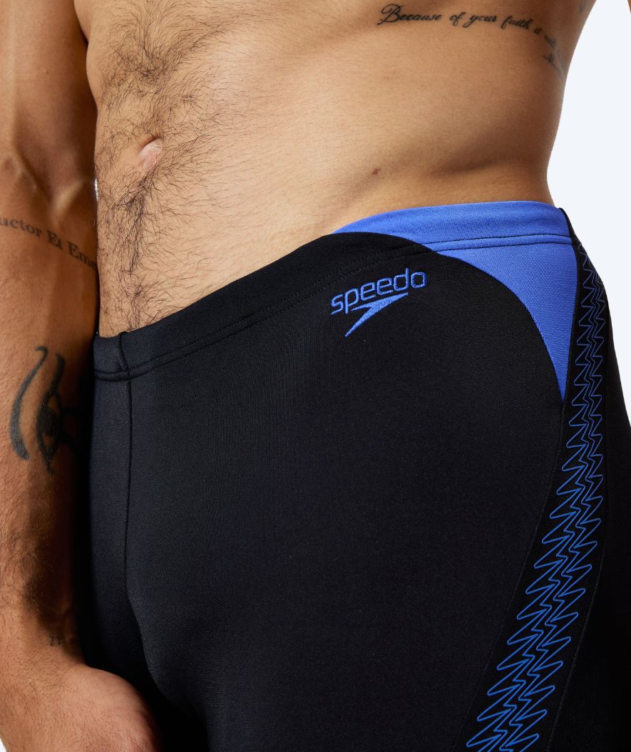 Speedo aquashorts til mænd - Hyperboom Splice - Sort/blå
