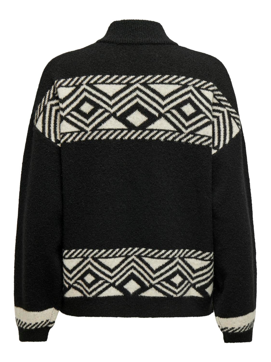 ONLVICTORIA Strickpullover Black