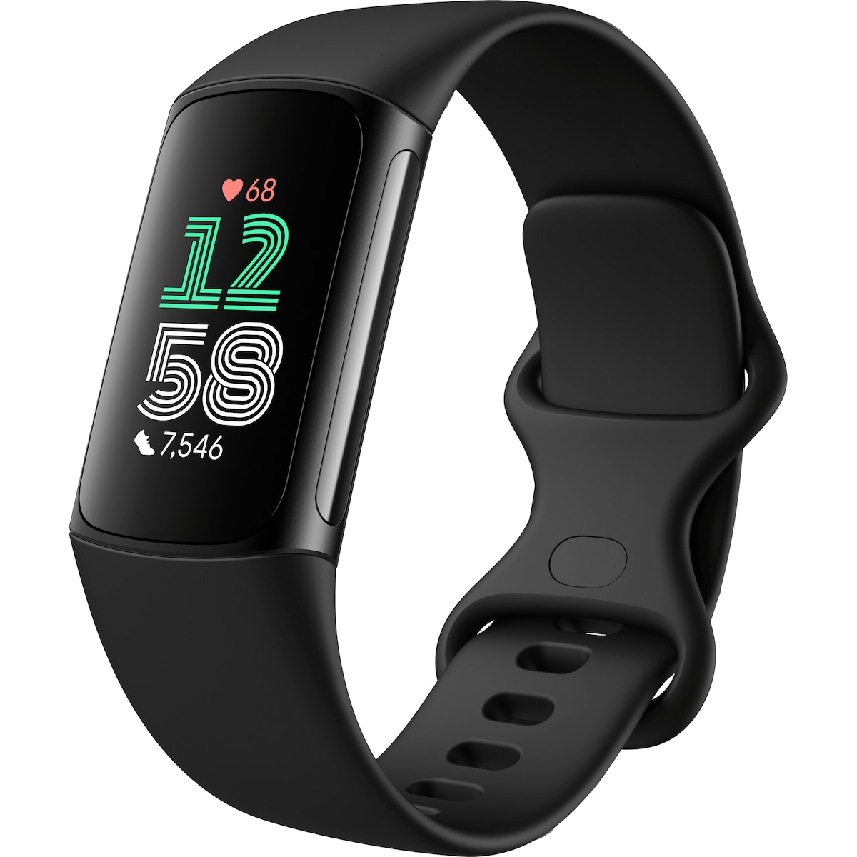 Fitbit Charge 6 aktivitetsarmbånd (sort)