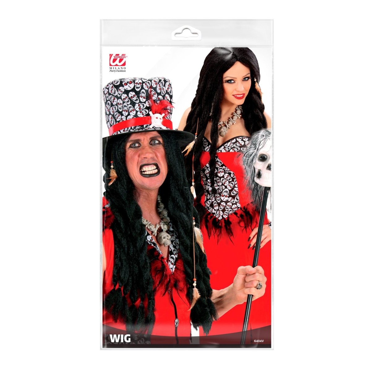 Halloween Pruik Voodoo