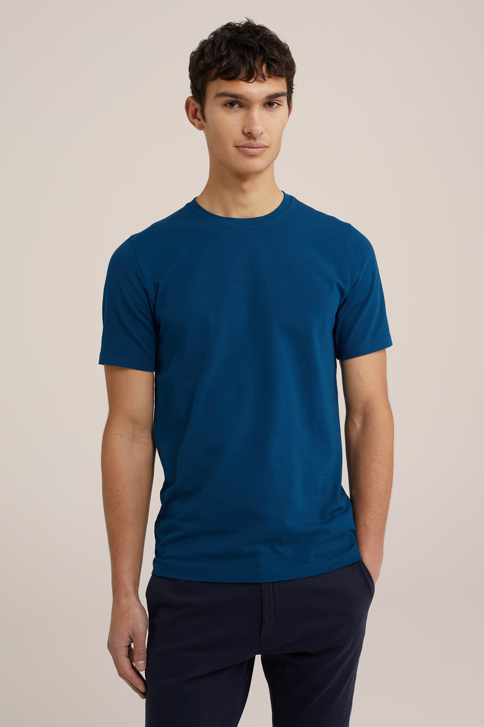 T-shirt WE Fashion Blauw