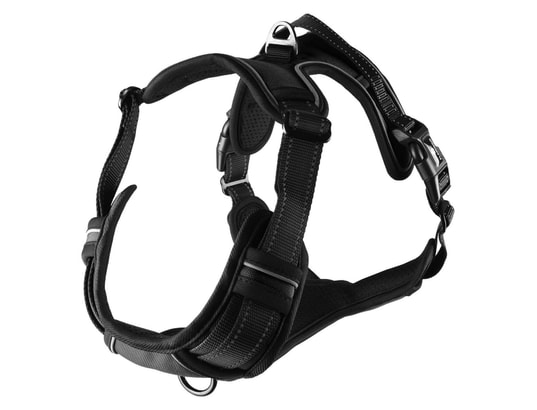 FLAMINGO - Harnais de sécurité enfant Harnais pour chiens balou noir l 60-85 cm 25mm
