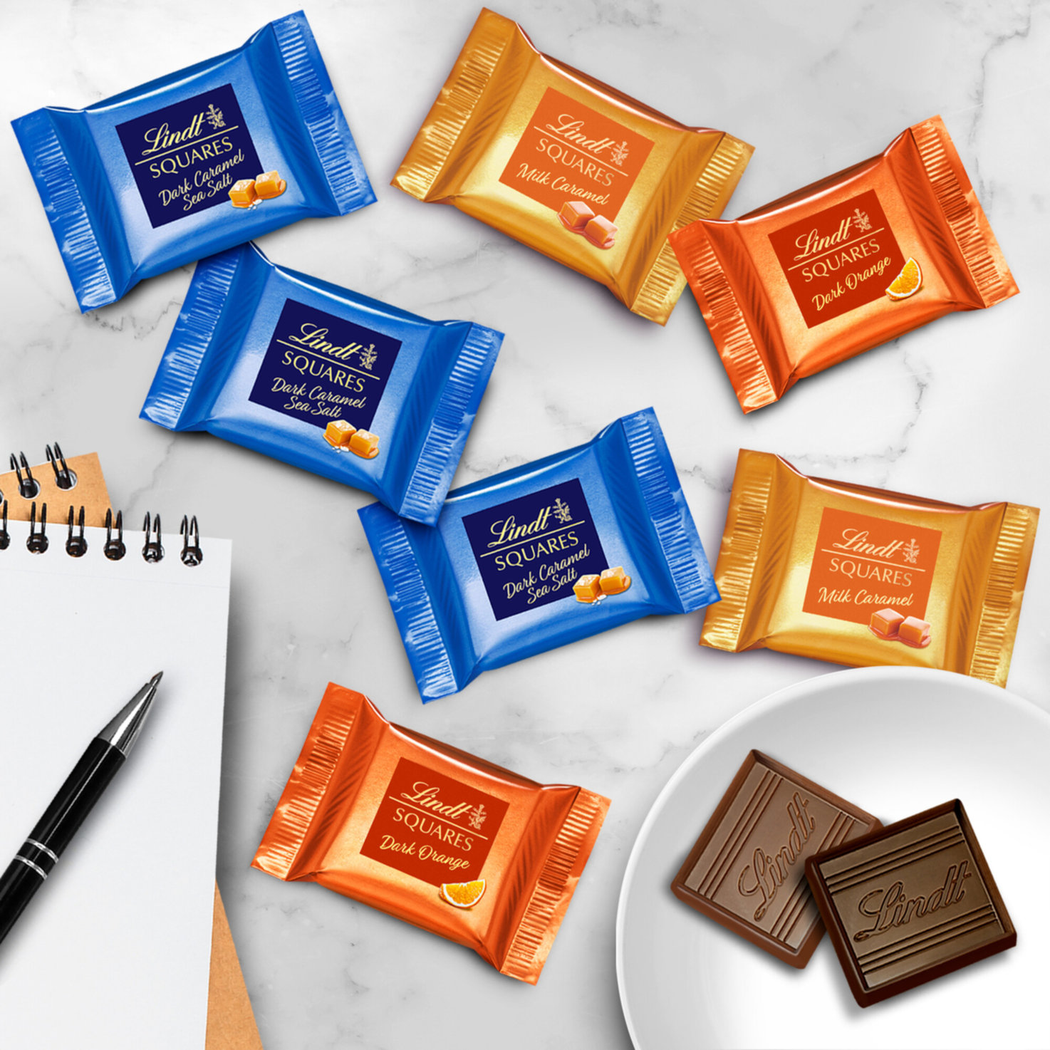 Lindt Squares Assortiert