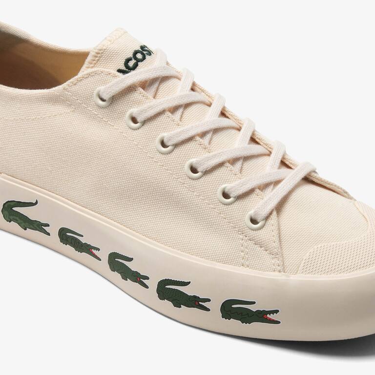 Sneakers Gripshot femme en textile Sneakers - Blanc - Lacoste - Femme