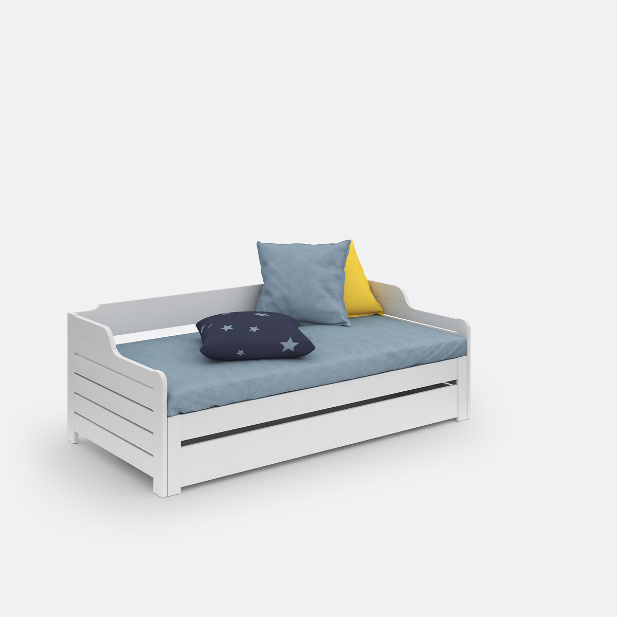 LA REDOUTE INTERIEURS<br>Sofá-cama com gaveta retrátil e estrado de ripas Grimsby
