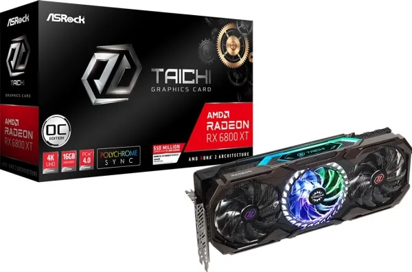 ASRock Radeon RX 6800 XT Taichi X 16GB OC -NDA 25/11-