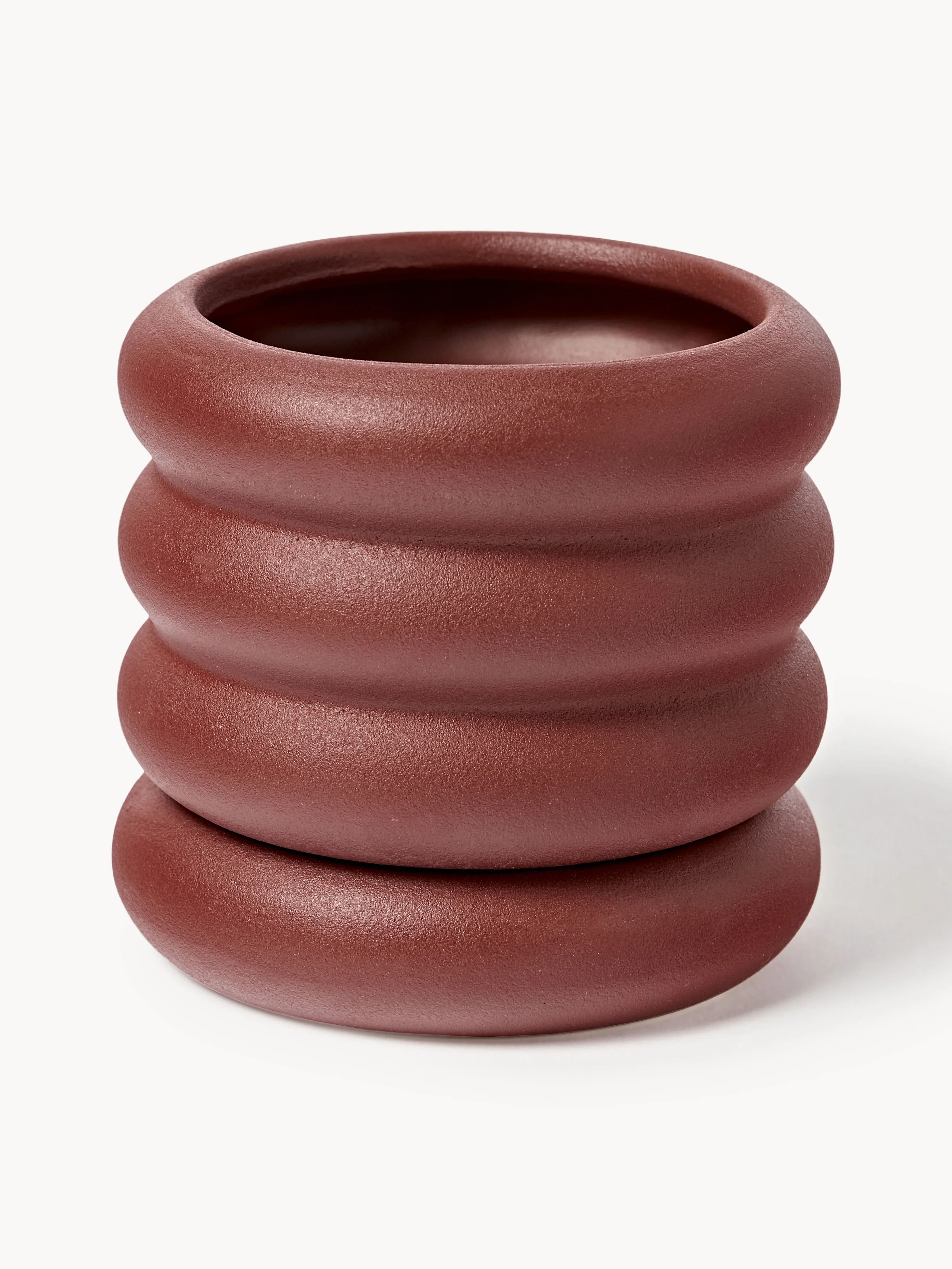 Bloempot Rudi met schotel, H 12 cm
