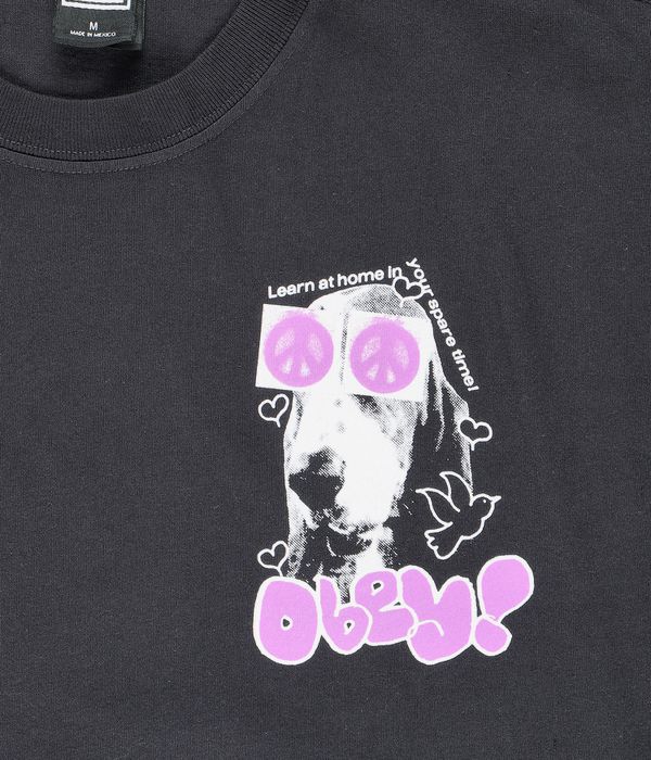Obey Peace Eyes T-Shirt (vintage black)